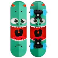 Скейтборд детский ONLITOP &laquo;Монстрик&raquo;, 44&times;14 см, колёса PVC 50 мм, пластиковая рама