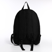 Рюкзак школьный молодёжный &laquo;Аниме&raquo;, 33х13х37, отдел на молнии, н/карман, чёрный