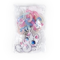 Брелок для ключей на цепочке &laquo;Котик&raquo;, 26 х 5 см