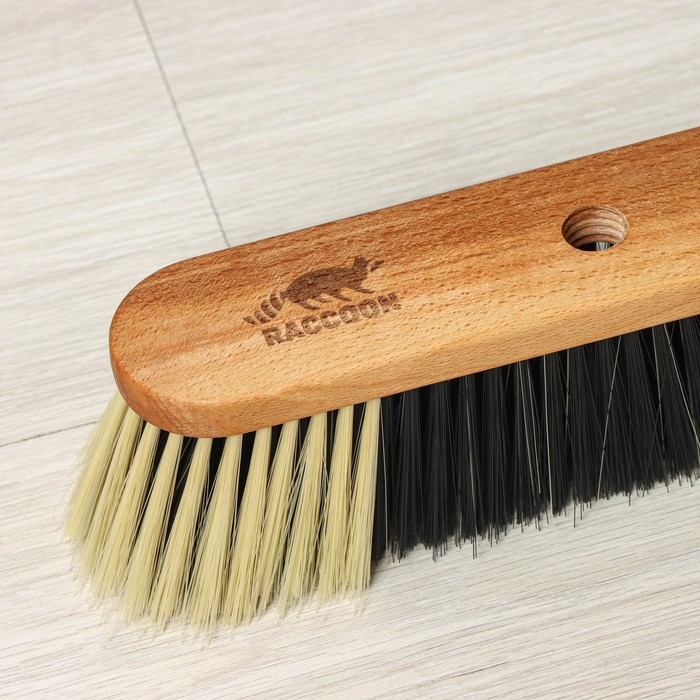 Щётка для пола Raccoon, 28&times;6&times;1,6 см, 174 пучка, искусственная щетина