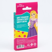 Набор свечей в торт 6 штук, с цветным пламенем, Принцессы