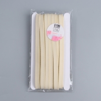 Лента тоннельная, бесшовная, 10 мм, 10 &plusmn; 0,5 м, цвет бежевый