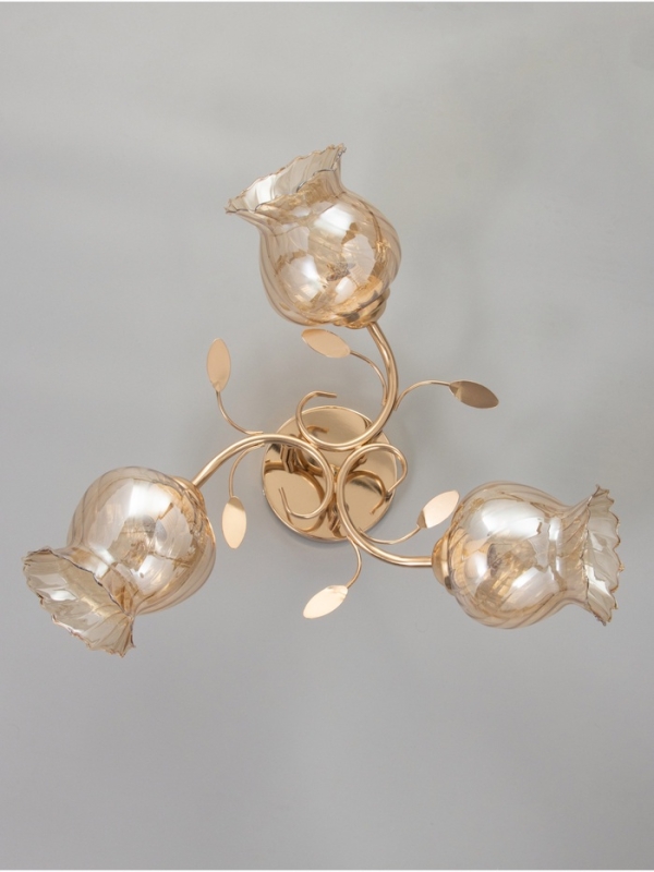 Люстра "Лиза" 3х40Вт Е27 золото