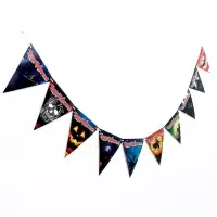 Гирлянда бумажная &laquo;Хеллоуин&raquo;, 14 флажков