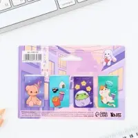 Закладки магнитные для книг, 4 шт &laquo;Чиби&raquo;