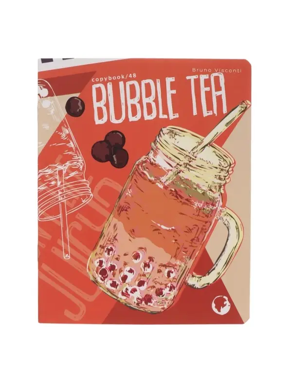 Тетрадь 48л кл BUBBLE TEA