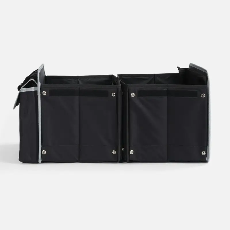 Органайзер в багажник с сумкой-холодильником Arranger, черный с серым