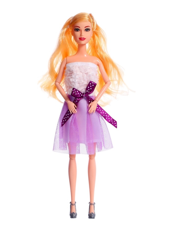 Кукла-модель "Прогулка со щеночками" с аксессуарами