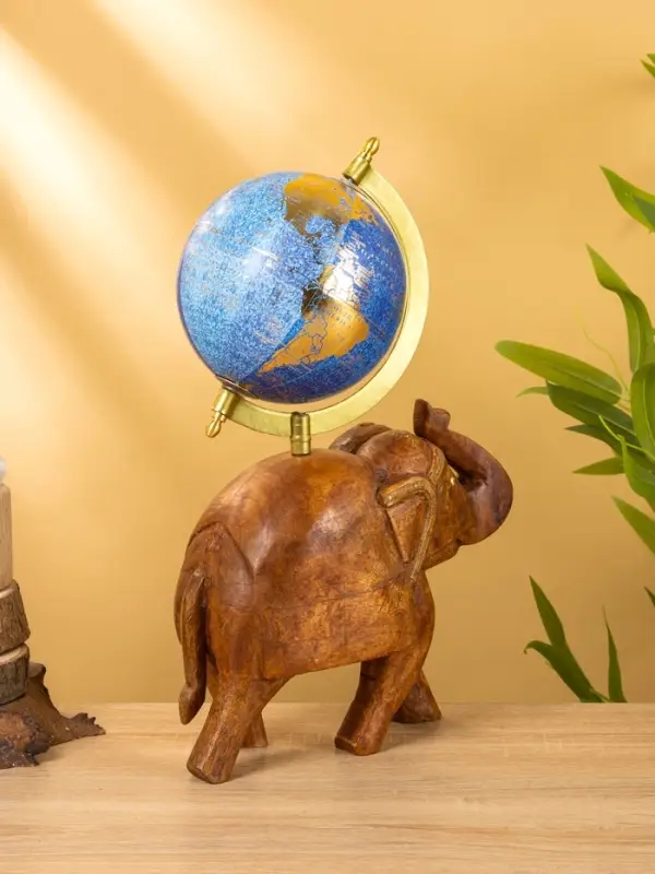 Глобус сувенирный, 22&times;12.5&times;353.5 см, подставка дерево