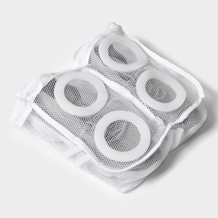 Мешок для стирки обуви Доляна, 26&times;29&times;9 см, до 40 размера