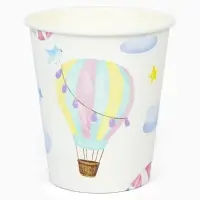 Стакан одноразовый бумажный &laquo;Воздушный шар&raquo;, 250 мл