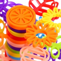 Конструктор развивающий &laquo;Листочки&raquo;, с заданиями, 42 детали