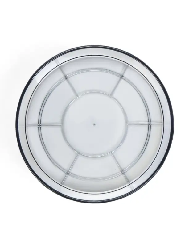 Поддон d=120 мм, цвет темно-прозрачный