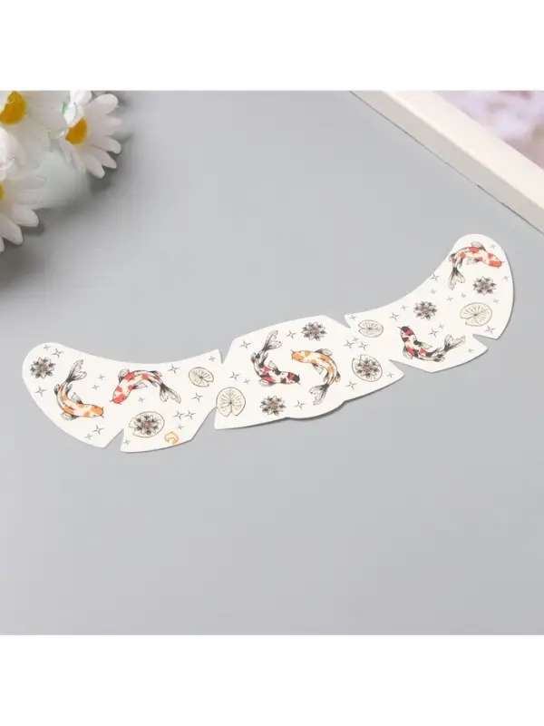 Переводная тату на тело цветная &laquo;Веснушки. Карпы&raquo;, 16&times;5 см