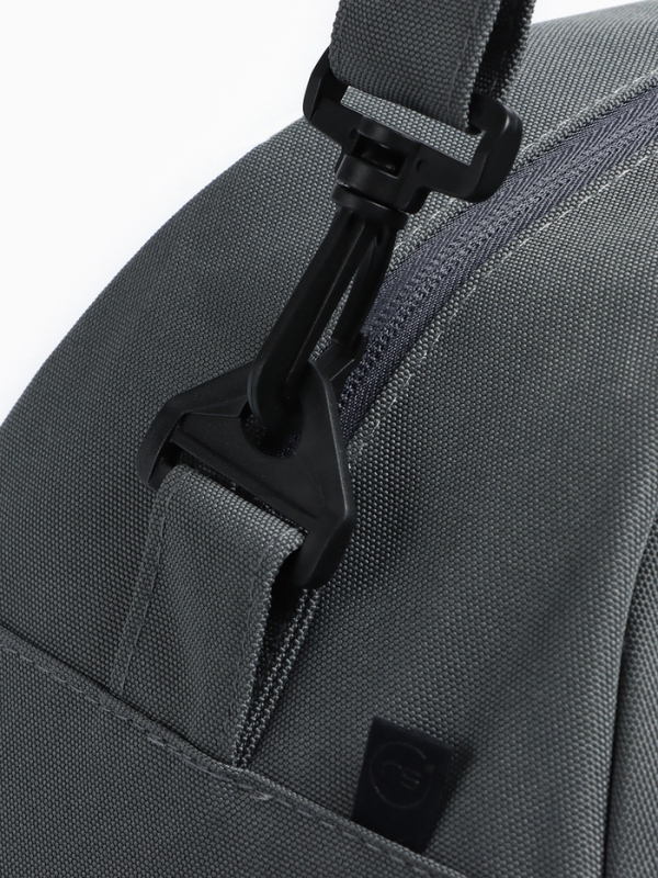 Сумка спортивная на молнии, размер универсальный , цвет серый