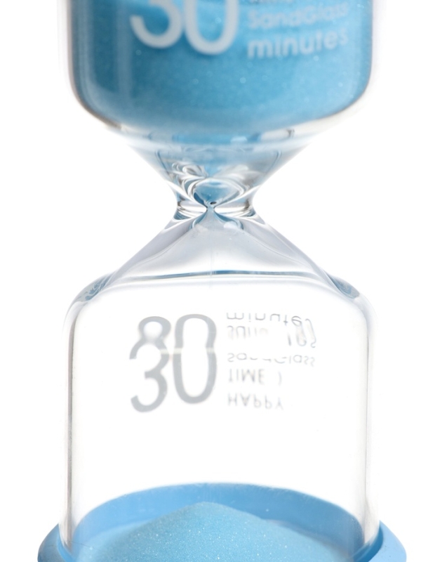 Песочные часы на 30 минут "Макарун", 4.4 х 9.8 см