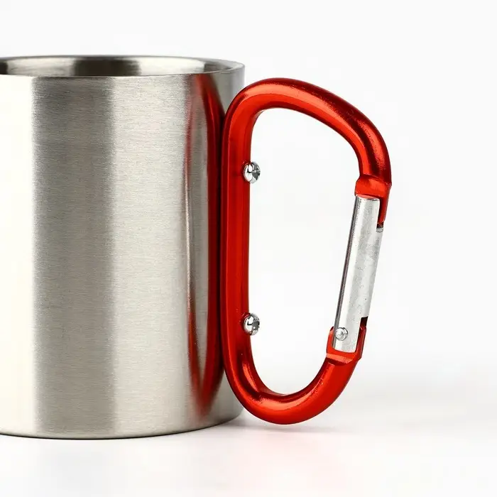 Кружка туристическая с карабином &laquo;Россия&raquo;, 180 мл