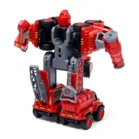 Робот-трансформер &laquo;Огнеборец&raquo; 5в1, собирается из 5 машинок, подвижные детали