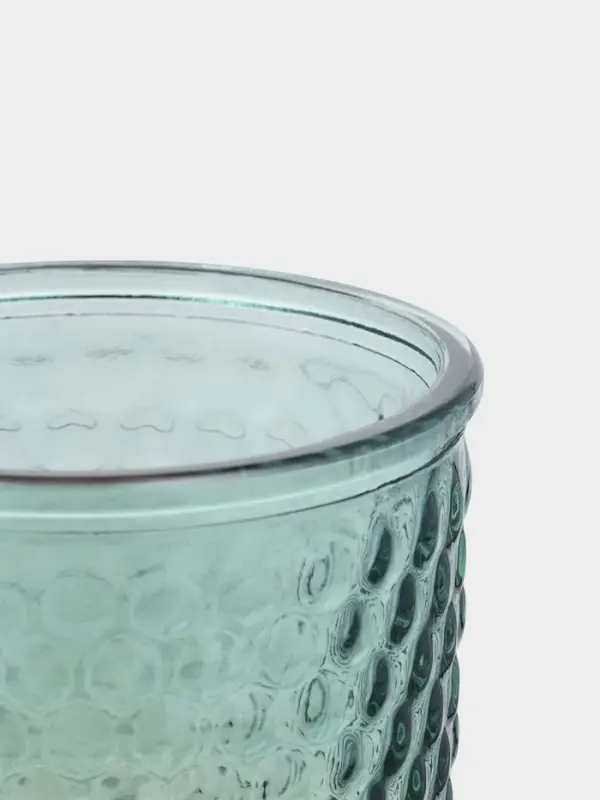 Стакан с трубочкой "Спектр" 500 мл, 8х8х16 см, силиконовая крышка, зеленый