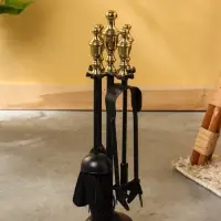 Каминный набор, сталь, алюминий 40 см