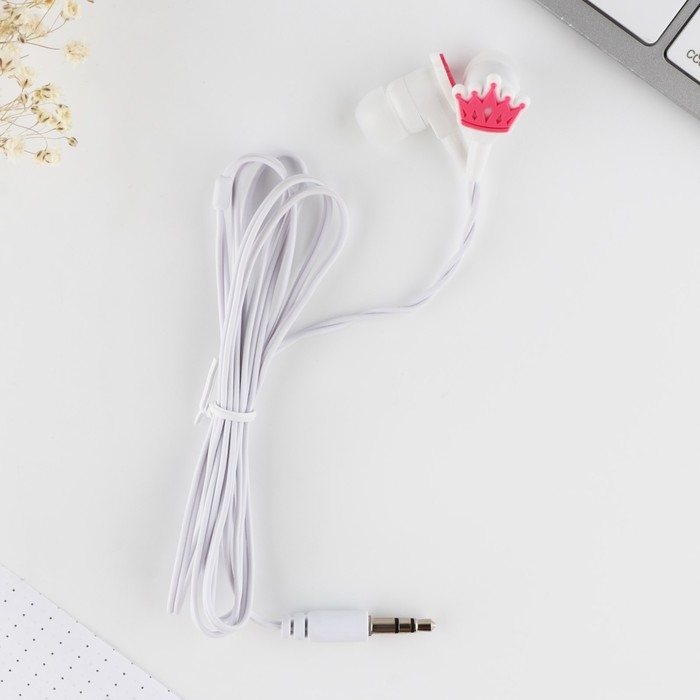 Наушники проводные &laquo;Корона&raquo;, мод. VBT 1.30, 120 см