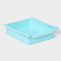 Полка подвесная в холодильник, 22&times;20&times;7 см, цвет МИКС