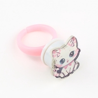 Кольцо крутящиеся детское  "Meow", котик