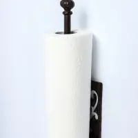 Сувенир чугун держатель д/полотенец "Узор" 10х8х32 см