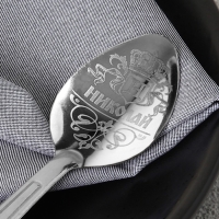 Ложка именная с 23 Февраля &laquo;Николай&raquo;, 3 х 14 см.