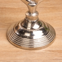 Подсвечник "Чейн" 11,5х11,5х33 см, алюминий