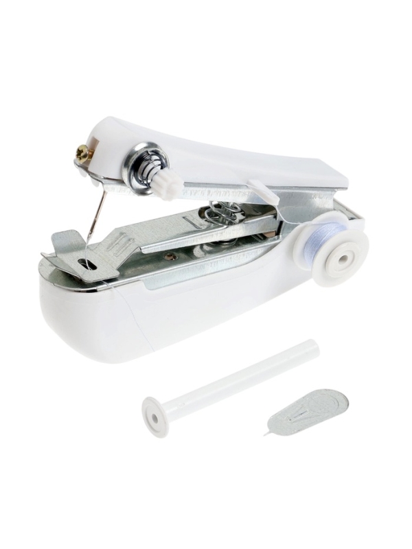 Швейная машинка LSH-09, механическая, портативная, белая