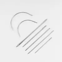 Иглы швейные, для кожи, 7 шт.