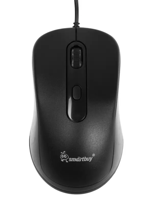 Комплект клавиатура и мышь Smartbuy ONE SBC-114282-K, проводной,мембранная,2400dpi, черный