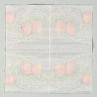 Салфетки бумажные &laquo;Пасхальные яйца&raquo; в гнёздышке, 25х25 см, набор 20 шт.