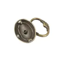 Ручка-кнопка ТУНДРА VINTAGE 023, цвет бронза