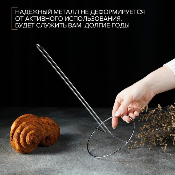 Держатель для бумажных полотенец Доляна, 13,5&times;13,5&times;28 см, цвет хром