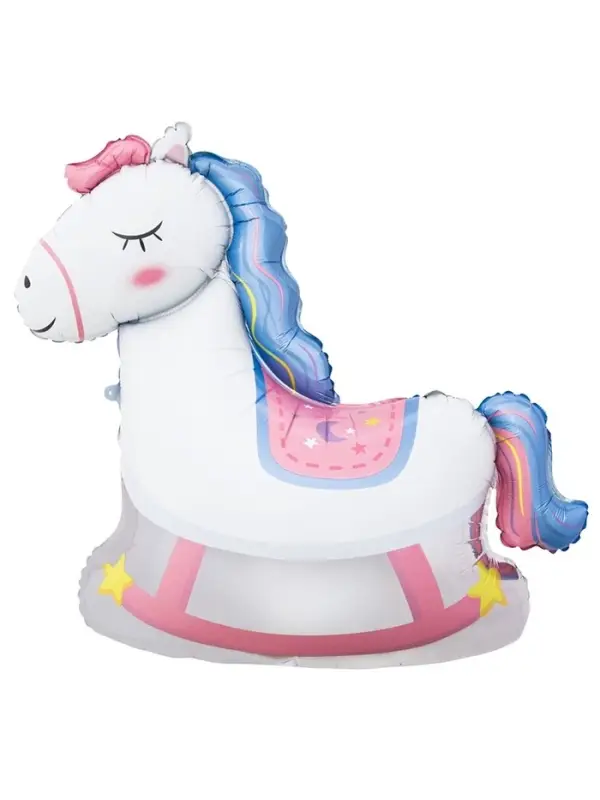 Воздушный шар фольгированный 32" &laquo;Лошадка качалка&raquo;