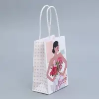 Пакет подарочный крафтовый, упаковка, &laquo;Лучшей&raquo;, 15 х 10 х 6 см