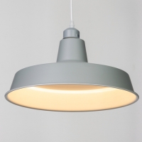 Светильник Ronald 1х40Вт Е27 пр-1м пыльно-серый 36х36х15см