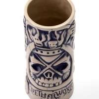 Стакан для коктейлей "Тики", череп, керамика
