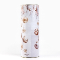 Тубус под бутылку &laquo;Роскошный Новый год&raquo;, 34.5 х 12.5 х 12.5 см