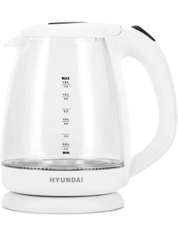 Чайник HYK-G2001 1.8л. 2200Вт белый
