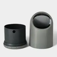 Ведро для мусора сенсорное, 2 л, серое