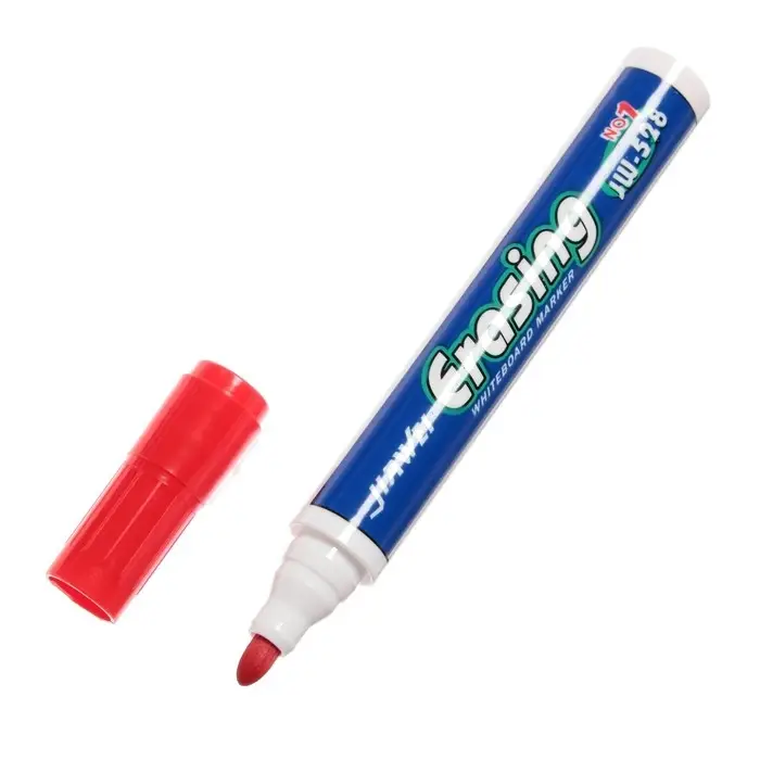 Маркер для магнитно-маркерной доски, круг, 2,8 мм, красный