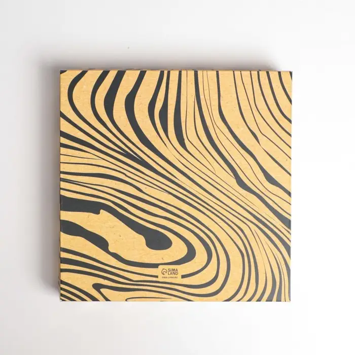 Коробка для печенья, кондитерская упаковка с пластиковой крышкой, &laquo;Для настоящего мужчины&raquo;, 18 х 18 х 3 см