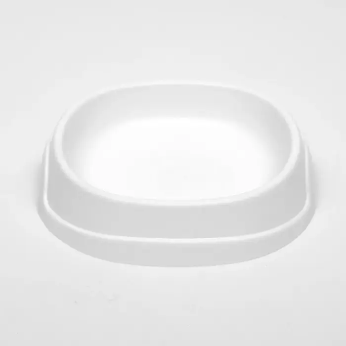 Миска №1 "Нулевка" 200 мл, 13,5 х 12,5 х 3 см, белый перламутр