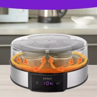 Йогуртница электрическая с таймером и баночками КТ-6295