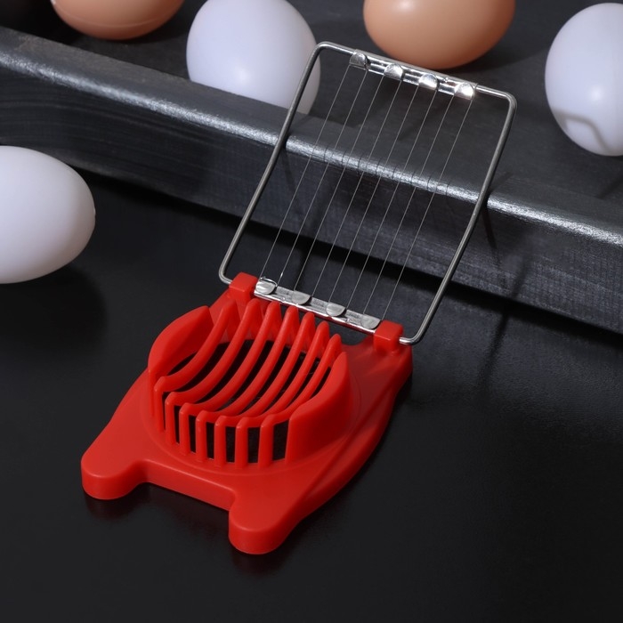 Яйцерезка Доляна &laquo;Универсал&raquo;, 10&times;7 см, цвет МИКС