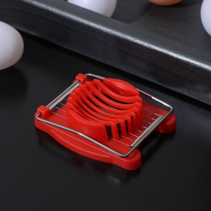 Яйцерезка Доляна &laquo;Универсал&raquo;, 10&times;7 см, цвет МИКС