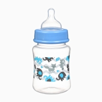 Бутылочка для кормления, ШГ &Oslash;50 180мл., цвет голубой